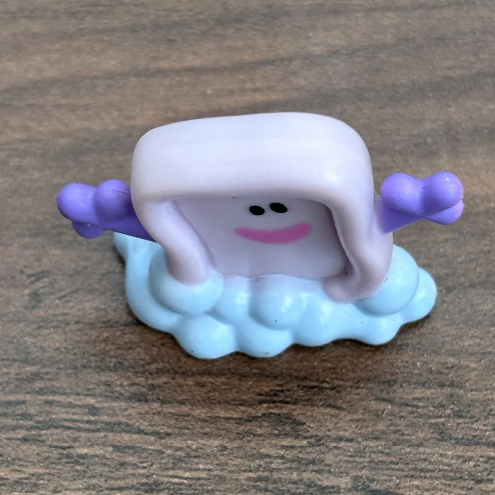 Blues Clues & You SLIPPERY SOAP Toy Mini Figure 1.5” Cake Topper Just Play 2019